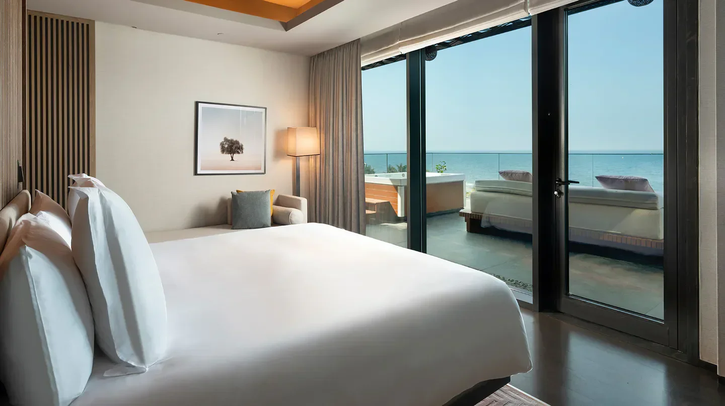 Banyan Tree Dubai hotel room with ocean view in Dubai